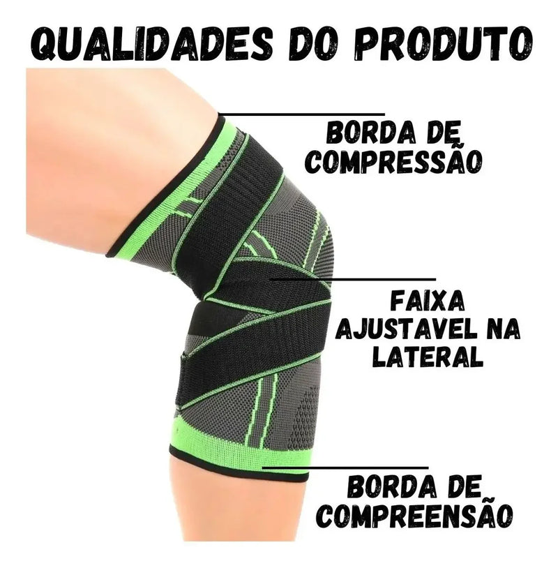 JOELHEIRA DE COMPRESSÃO – PROTEÇÃO E PERFORMANCE 🏃‍♂️